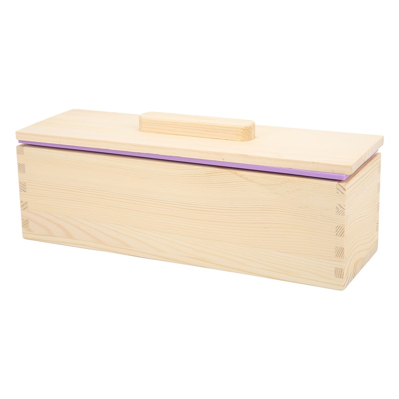 Soap Loaf Mold Flexible Purple Silicone DIY Hand Made Soap