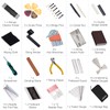 72Pcs Guitar Tool Kit, Guitar Repair Kit, Guitar Setup Kit,