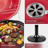 Electric Grill, Techwood Indoor/Outdoor Electric BBQ Grill, 1600W Portable Removable