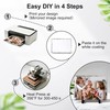6 Pcs Sublimation Slate Blanks 11.5"x9.5", Sublimation Plaque Photo Slate