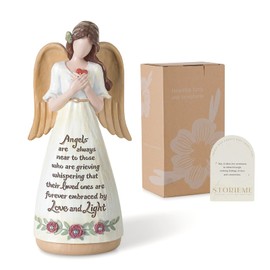 Storieme Thinking of You Gifts for Women: Sentimental Sympathy Gift for Loss of Mother Dad Mum Memorial Bereavement Presents Angel Statue