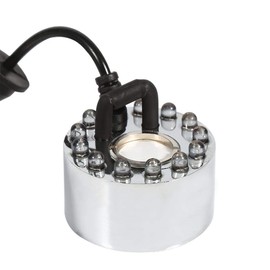 Haofy Colour Changing Mist Maker LED Atomiser Fit for Fountain Pond Aquarium (EU Plug)