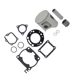Silscvtt CR125R Piston Gasket Bearing Top End Kit Replacement for Honda CR 125 CR-125