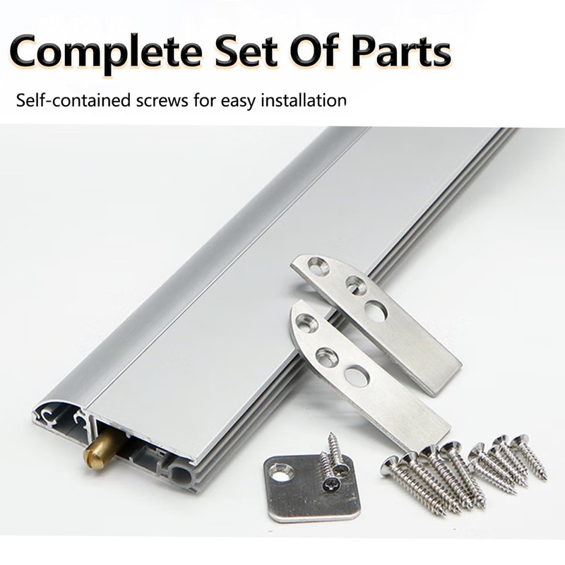 MIAO STEWARD Automatic Door Sweeping Aluminum Alloy 36-inch Surface-Mounted Type,