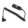 D Tap Male to 3 Port Female Splitter with 5V