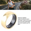 Smart Ring Aluminum Alloy Pedometer Sleep Temperature Tracking Lightweight Smart