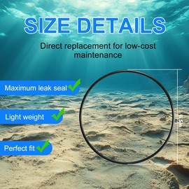KEXWAN A20038 A-20038 Replacement O-Ring Gasket Suitable for Fluval 104, 105, 106, 107, 204, 205, 206, 207 Motor Head Lid Seal Ring(2PCS)
