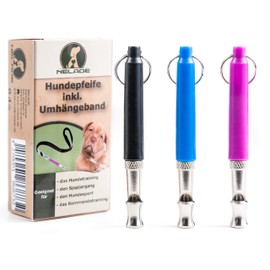 NELADE® Dog Whistle - Tried and tested whistle for dog training - highly effective for dog training - retrieve dog successfully