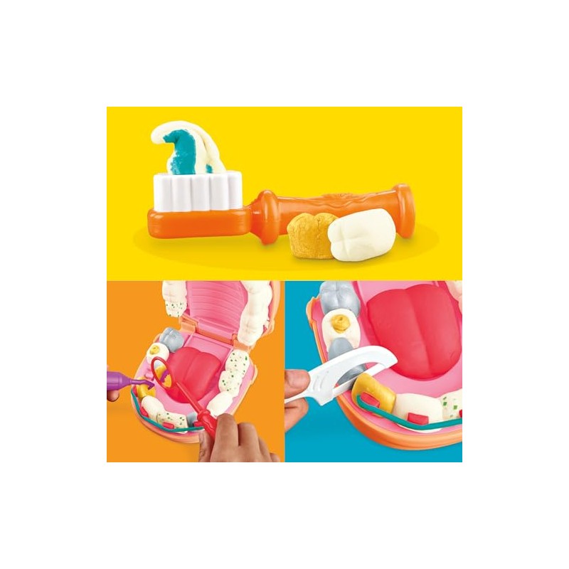 Play-Doh El Dentista Bromista - Kit de Manualidades con Modelado