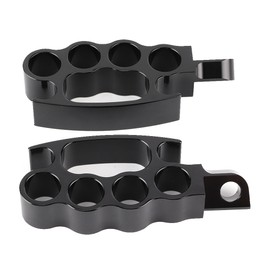 2pcs Aluminum Flying Knuckle Control Foot Peg Motorcycle Footrests Pedal Fit for XL 883 1200