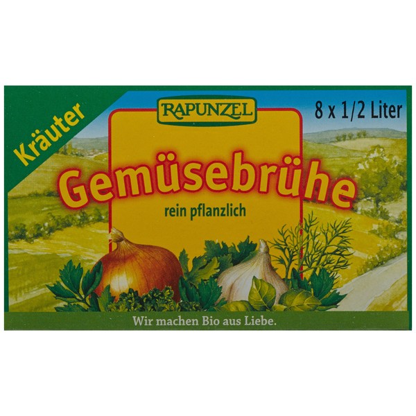 Rapunzel Vegetable Stock Cube with Herbs with Organic Yeast (2