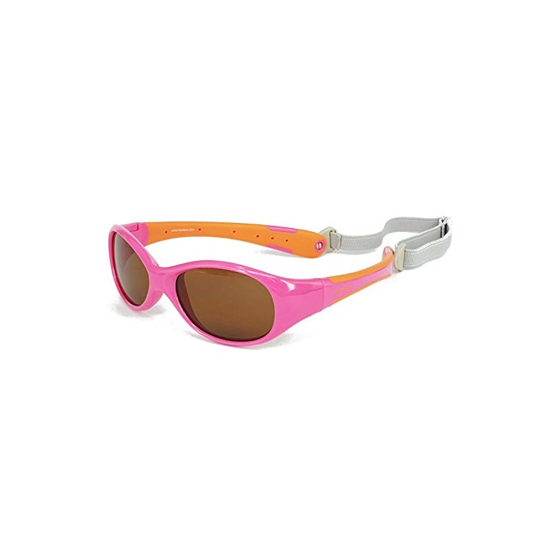 KOOLSUN - Flex - Children's Sunglasses - Hot Pink Orange