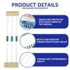 Innfeeltech 100 Pcs 1/4W 1% Tolerance 680 Ohm Metal Film