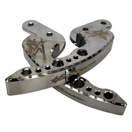 Chrome Rear Passenger Grab Rail Handle Bar Compatible with Suzuki Hayabusa GSXR1300 2008-2020