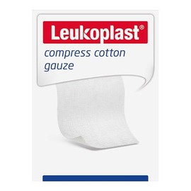 Leukoplast Gauze Swabs 10 x 10 cm Compress Cotton Gauze Sterile 25 x 2 = Pack of 50