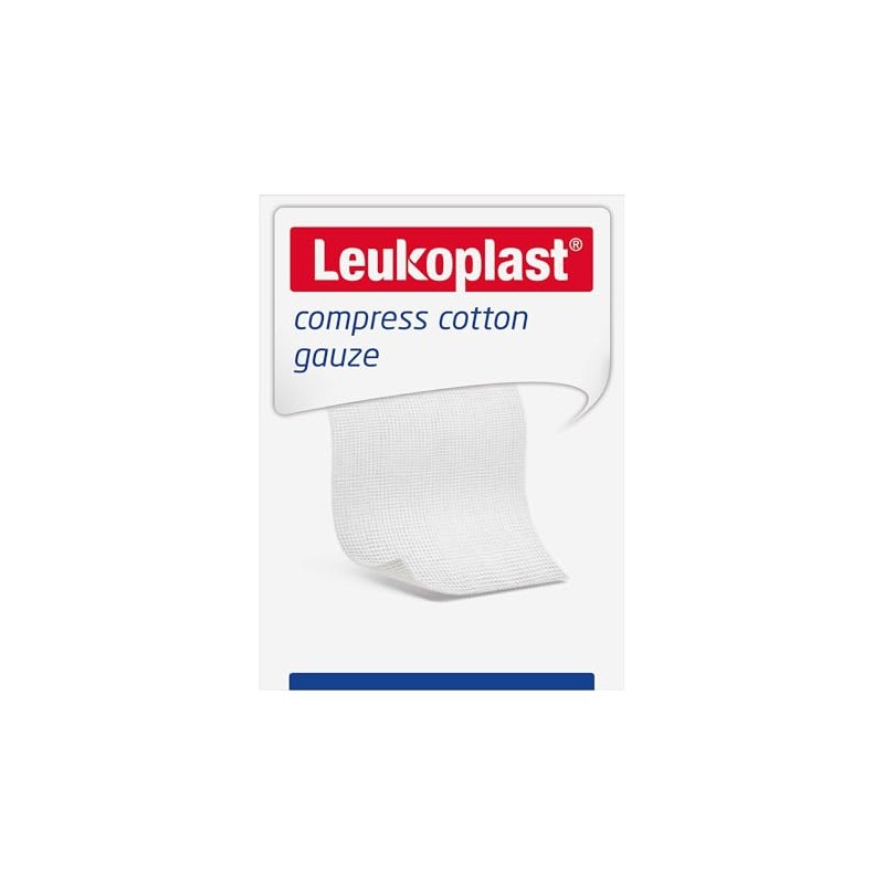 Leukoplast Gauze Swabs 10 x 10 cm Compress Cotton Gauze