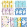 SCENTORINI Scented Sachets, Linen, Lavender, Cotton, Vanilla, 4 Fragrance for