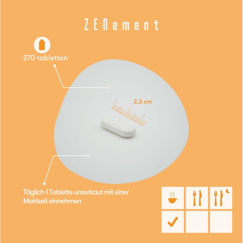 Vitamin C, 1000 mg, 270 tablets, contributes to reducing fatigue