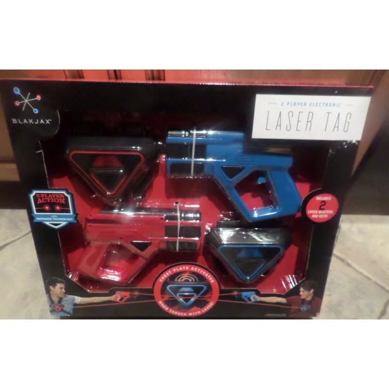 Blakjax New in Box two player electronic Laser Tag game