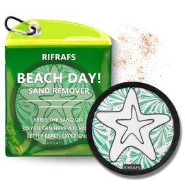 Rifrafs Sand Remover for Beach, 2025 New Upgrade Beach Vacation Essentials for Women, Talc-Free and Reef Friendly, Beach Accessories Beach Gifts for Women, Whole Family