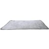 DECOLE concombre Plush Carpet Gray 20x13.5x0.4cm