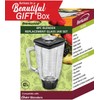 Brentwood P-OST722 Replacement Glass Jar Set, Oster Blender Compatible, 0.33