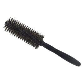 Healeved Multifunctional Bristle Hair Comb with Wooden Ergonomic Handle for Curly Hair Styling and Detangling Durable Lightweight Salon Tool for Professional and Home Use Medium Black