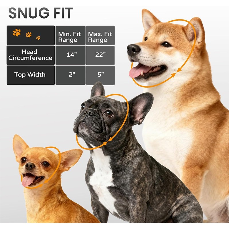 Orejeras Contra Ruido Para Perro, Ajustables Protector, Audifonos Para Pirotecnia