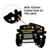 Waxvery Duck Tags,You've Been Ducked, Cute Yellow Duck and Black