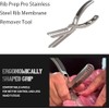 Rib Membrane Removal Tool，Heavy Duty Membrane Skin Removal for BBQ，Premium