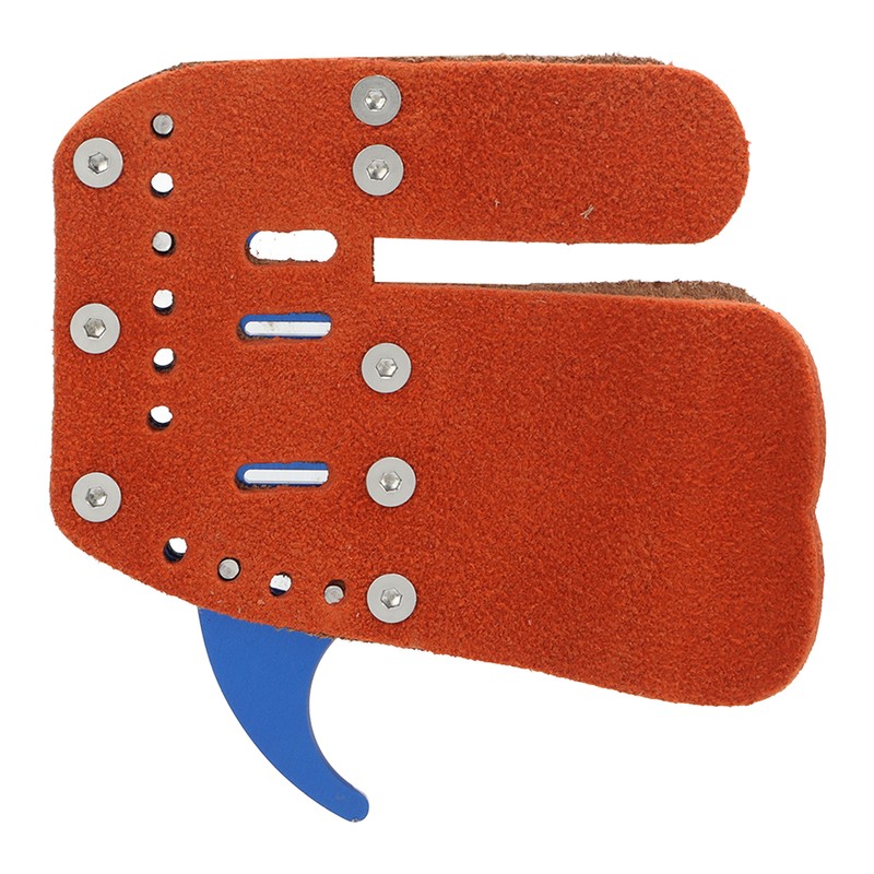 Rustic Leather Archery Finger Tab Right Hand Archery Finger Guard