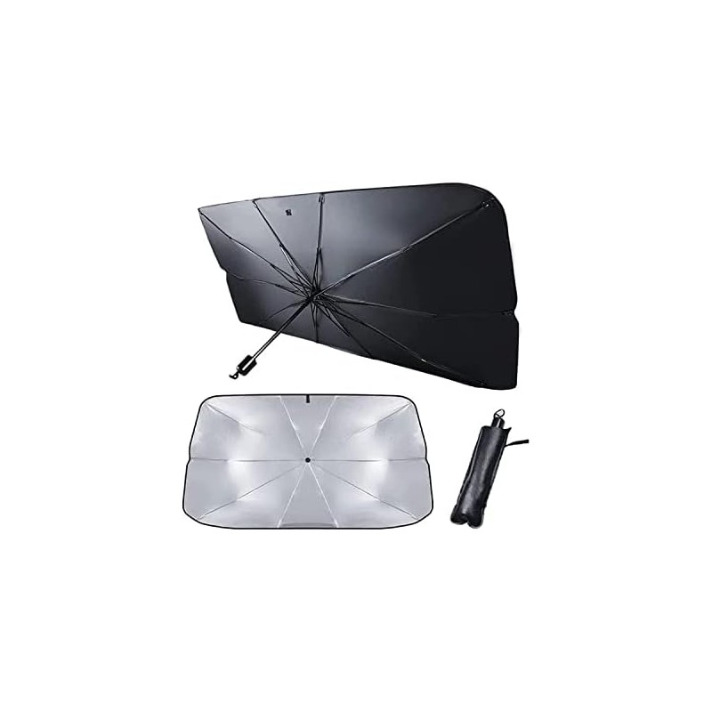 Parasol plegable para parabrisas Kwak's S 65x125cm - Protección UV