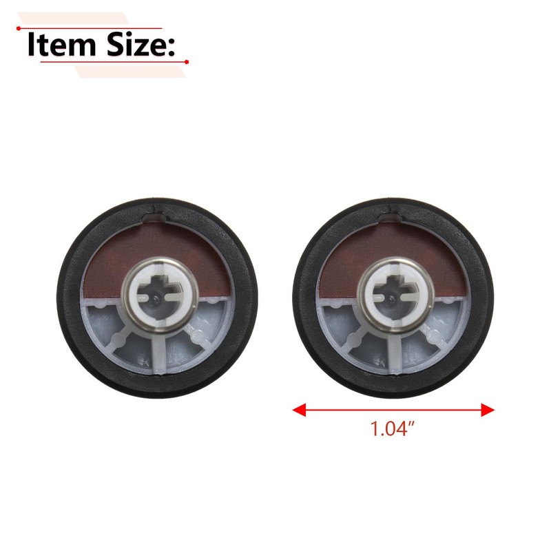 RLB-HILON 2PCS Dash Cluster Switch Heater Control Knob Compatible with