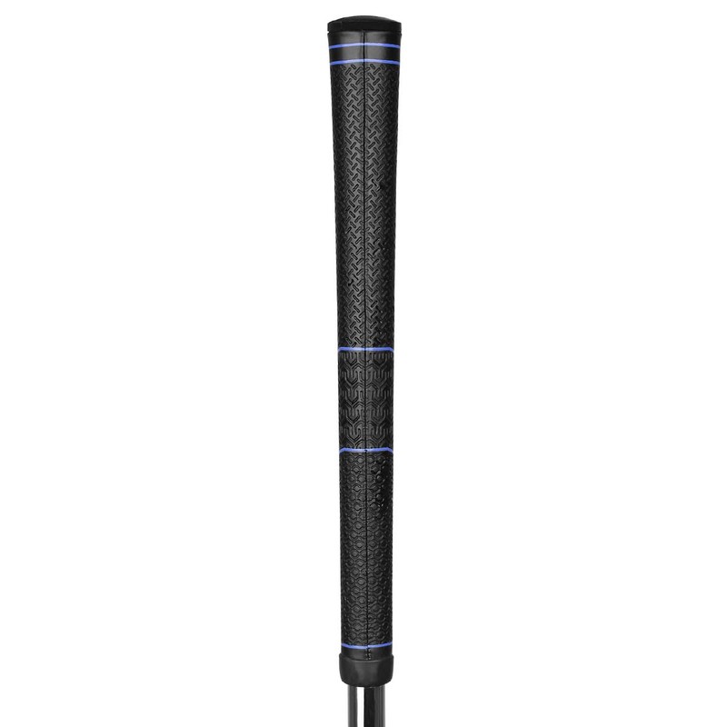 Karma Softy Oversize Golf Grip, Black/Blue Comfortable Polyurethane, +1/8" Oversize