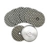 SHDIATOOL Dry Diamond Polishing Pads 4 Inch Sanding Disc Grinding