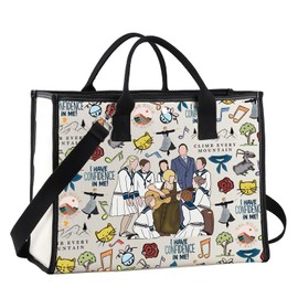 POFULL Musical Movie Tote Bag Musicals Theater Lover Gift Singing Inspired Shoulder Bag (I HAVE CONFIDENCE CA)