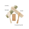 BambooMN Sushi Making Kit 1x Green 1x Natural Bamboo Rolling