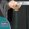 Endea Graduation Mixed Triple Color Tassel with Gold Date Drop
