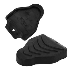 Bicycle Pedal Cleats, for Look Delta Cleats, Black Bicycle Pedals Cleats Protector Protective Cover Compatible for Look Delta, 1 Pair