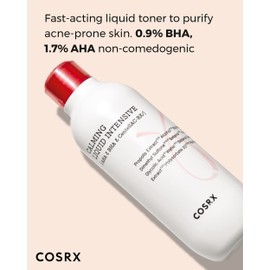 COSRX AC Collection Acne Calming Liquid Intensive, 4.22 fl.oz / 125ml | AHA, BHA Toner for Acne Prone Skin | Animal Testing Free, Parabens Free