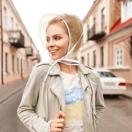 CRAZZYVALUE 3pk Rain Clear Bonnets Waterproof Plastic Rain Hats for Women Ladies Hat Durable and Light Hood Protect Rain Hairstyle, Rainproof, Durable and Light, Scarf