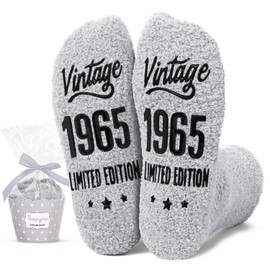 HAPPYPOP 59th Birthday Gifts Ideas for Men - Socks for 59 Year Olds, 1965 Birthday Gifts, Best Gifts for 59 Year Old Man