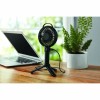 MAINSTAYS 4 INCH MINI USB RECHARGEABLE PORTABLE HANDHELD FAN, BLACK