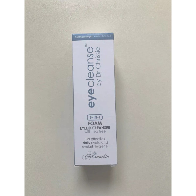 Chrissanthie Eyelid Lash Extension Cleanser Foam NEW in Box!