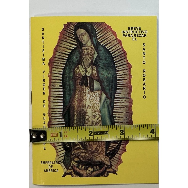 LA VIRGEN DE GUADALUPE Y EL SANTO ROSARIO, CORONILLA, FAVORS,