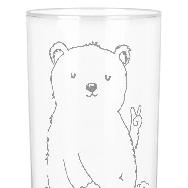 Mr. & Mrs. Panda 200 ml Water Glass Polar Bear