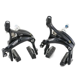 Tektro R539 Caliper Brake Set 47-59mm With QR Nutted Mount, Black, ST1490-B