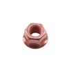 Connect 30737 Copper Flashed Nut Flanged & Self Locking M8