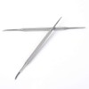 2pcs Stainless Steel Nail Groove Dirt Pick Double Head Toenail