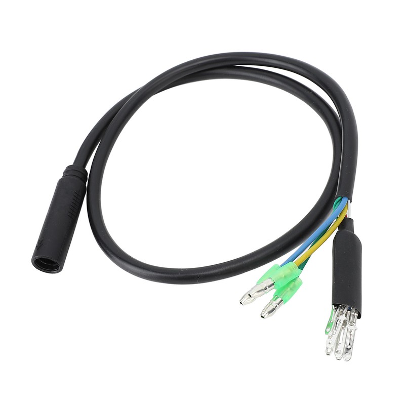 Electric Bike Motor Extension Cable M6 Female 9 Pin Waterproof